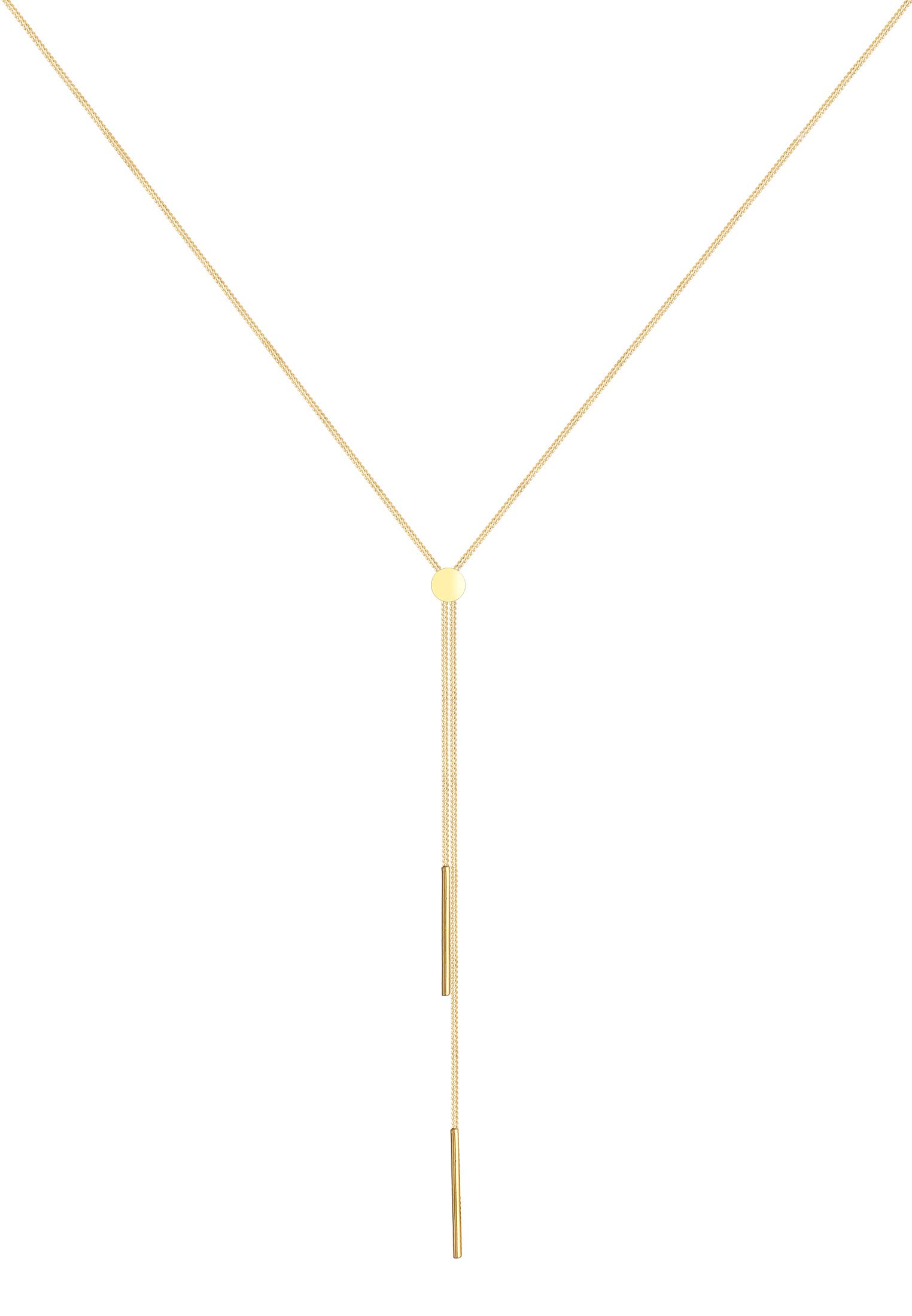 Elli Collares Mujeres Cadena en Y Geo Barra Básico Tendencia Blogger en Plata de Ley 925