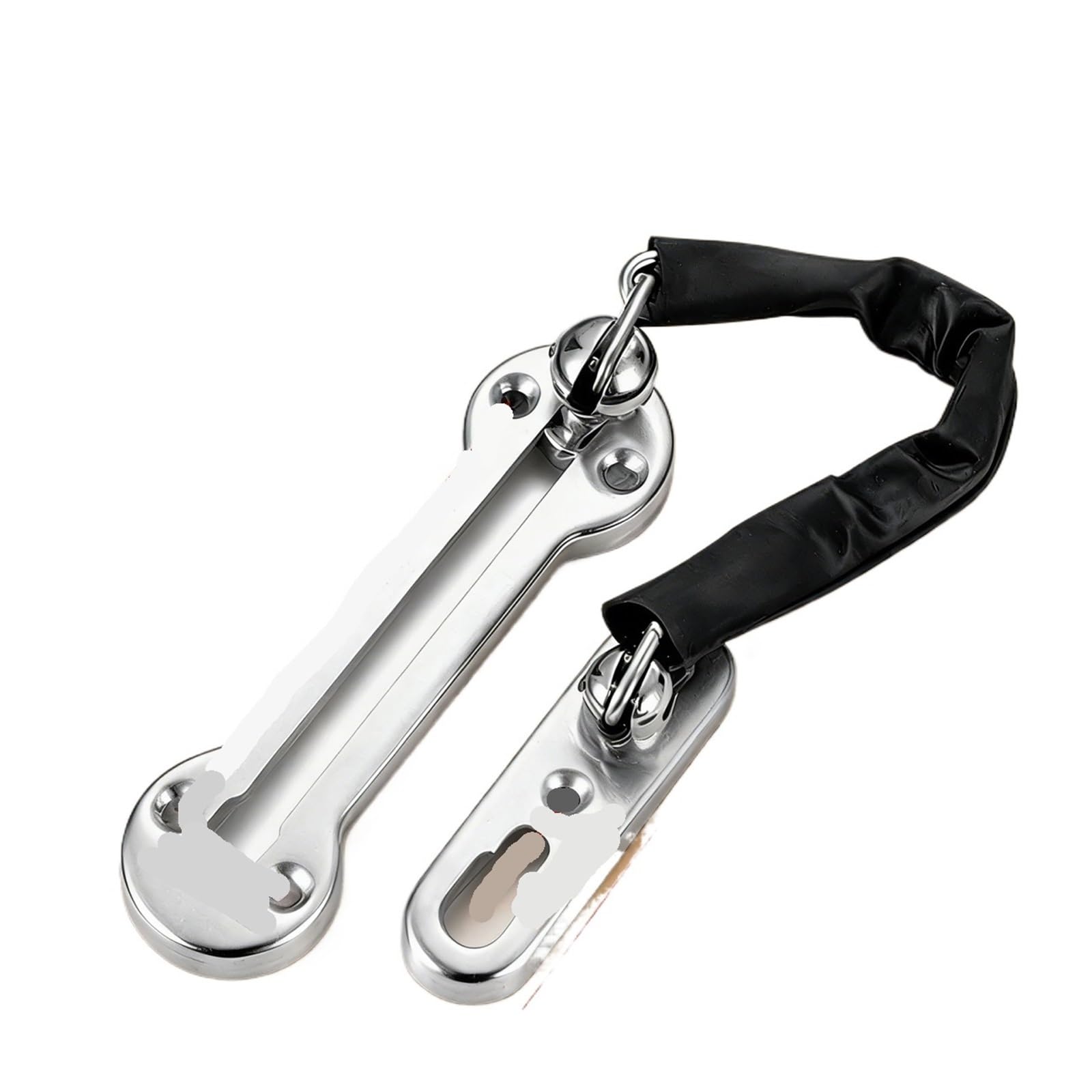 Ensemble De Serrures À Chaîne De Porte De Sécurité En Acier Inoxydable