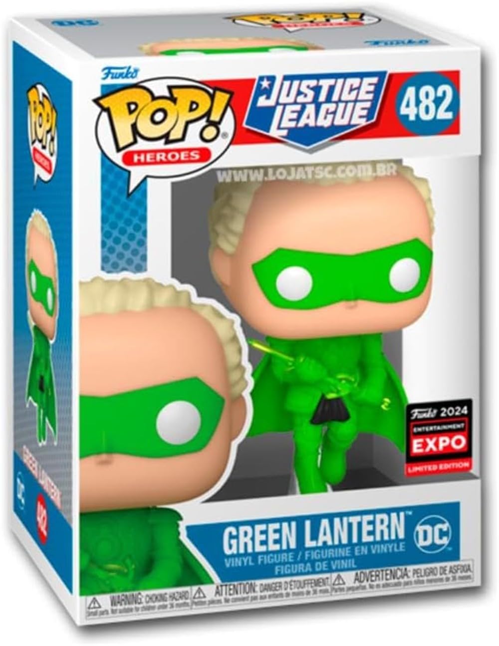 Amazon.com: Funko Pop! Heroes: DC Comics Justice League - Green