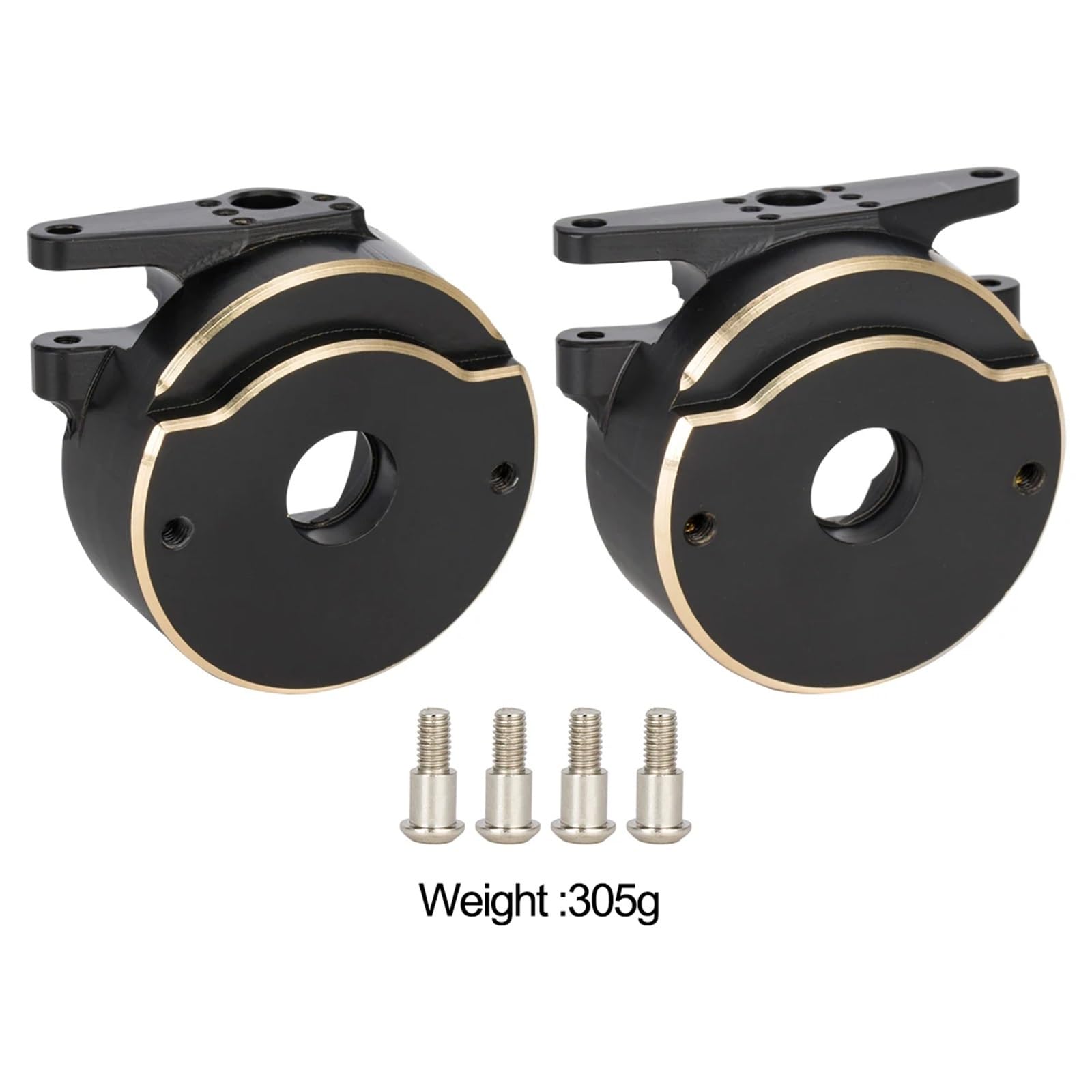 Accessori Modellismo RC Per Vanquish Per H10 1/10 Rc Auto In Ottone Cnc Peso Kit Nocche Sterzo Assale Cap Set Aggiornamento Accessori Di Riparazione Modificare Parti