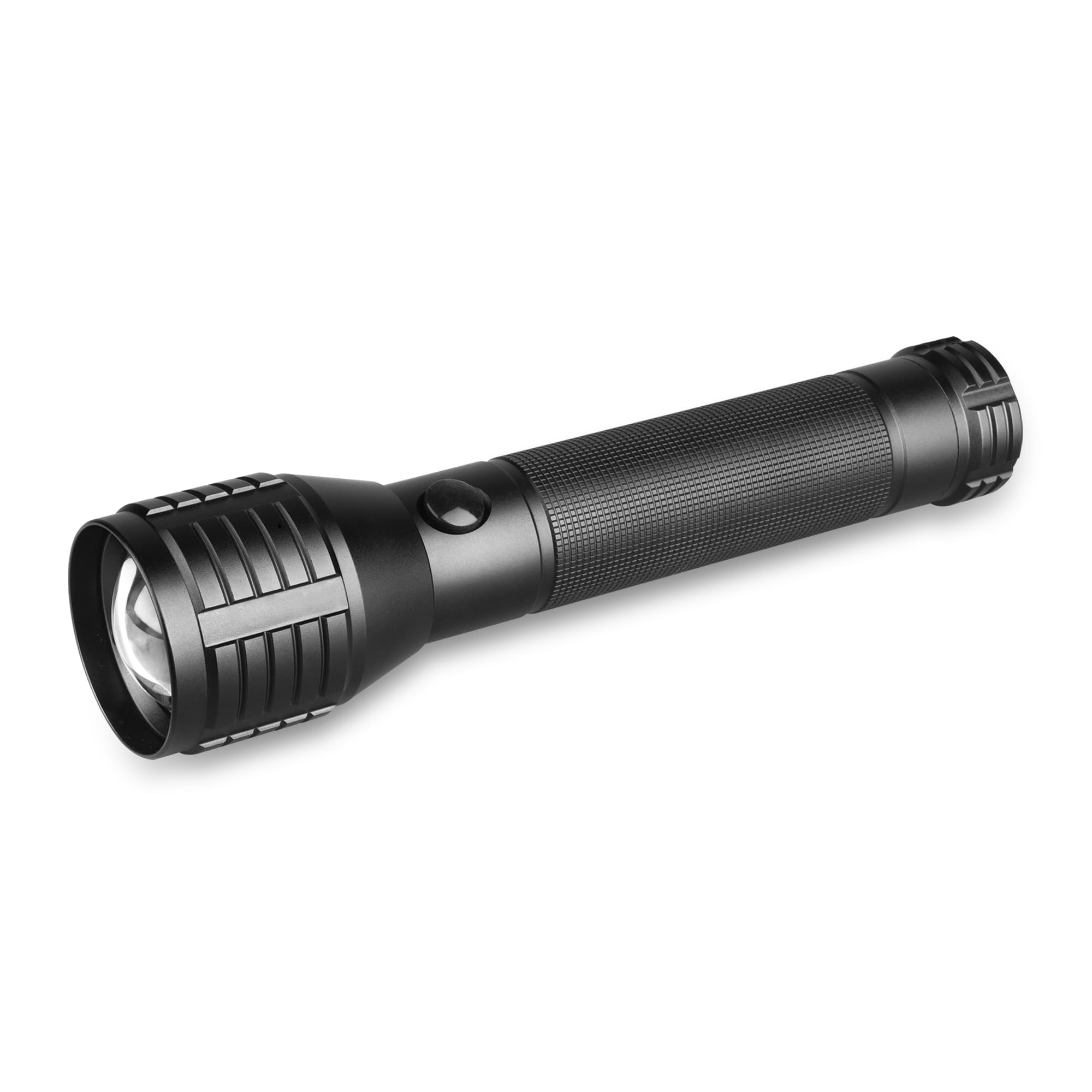 DENARP Heavy Duty 3 D-Cell Flashlight – Zoomable Ultra Bright LED With 3 Modes