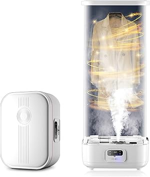 Portable Automatic Ironing Machine Steam Press Ironing Machine Automatic Garment Care System To Steam Collapsible Steamer And Clothes Dryer Sanitise And Dry Clothes