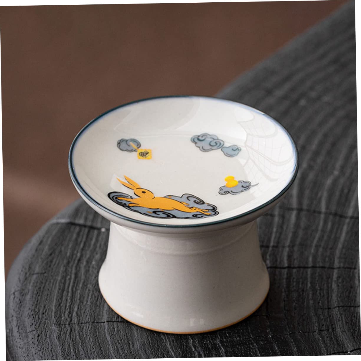 KICHOUSE Delicate Teapot Lid Stand Elegant Cover Holder Rack for Tea Table Smooth Polished Design for Safe Use for Tea Lovers for Home