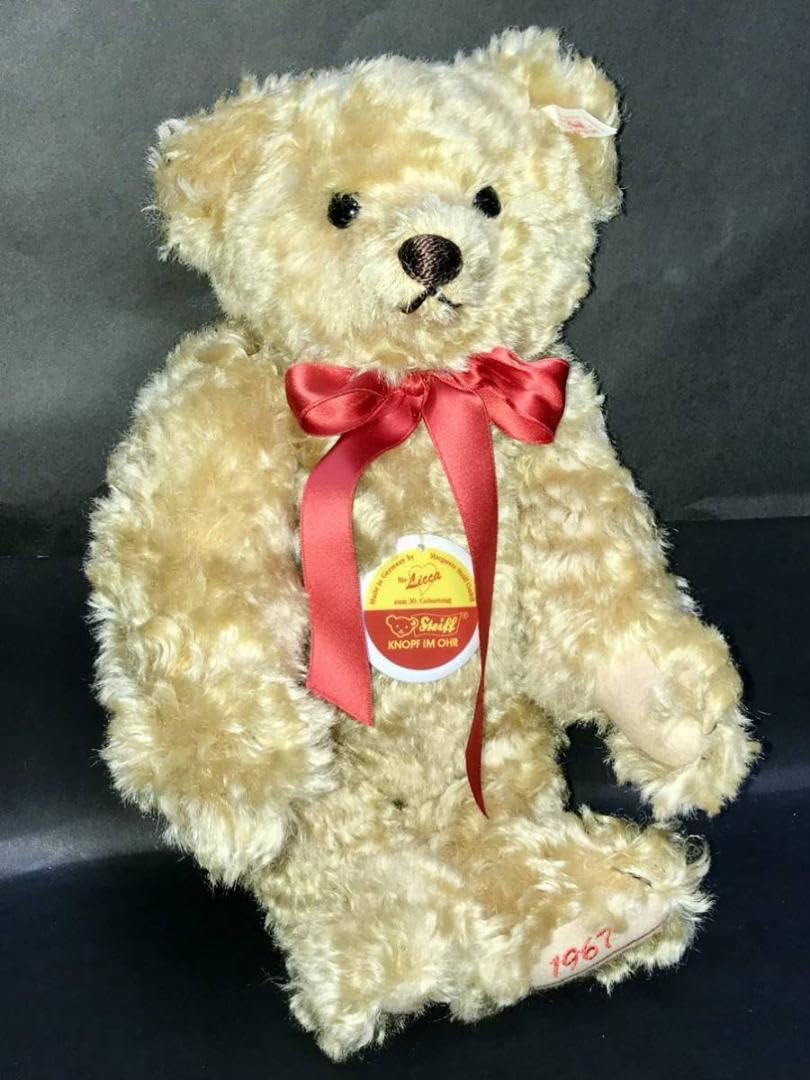 シュタイフ　テディベア　LICCA ☆美品☆Steiff LICCA TEDDY BEAR BLONDE 35 - メルカリ