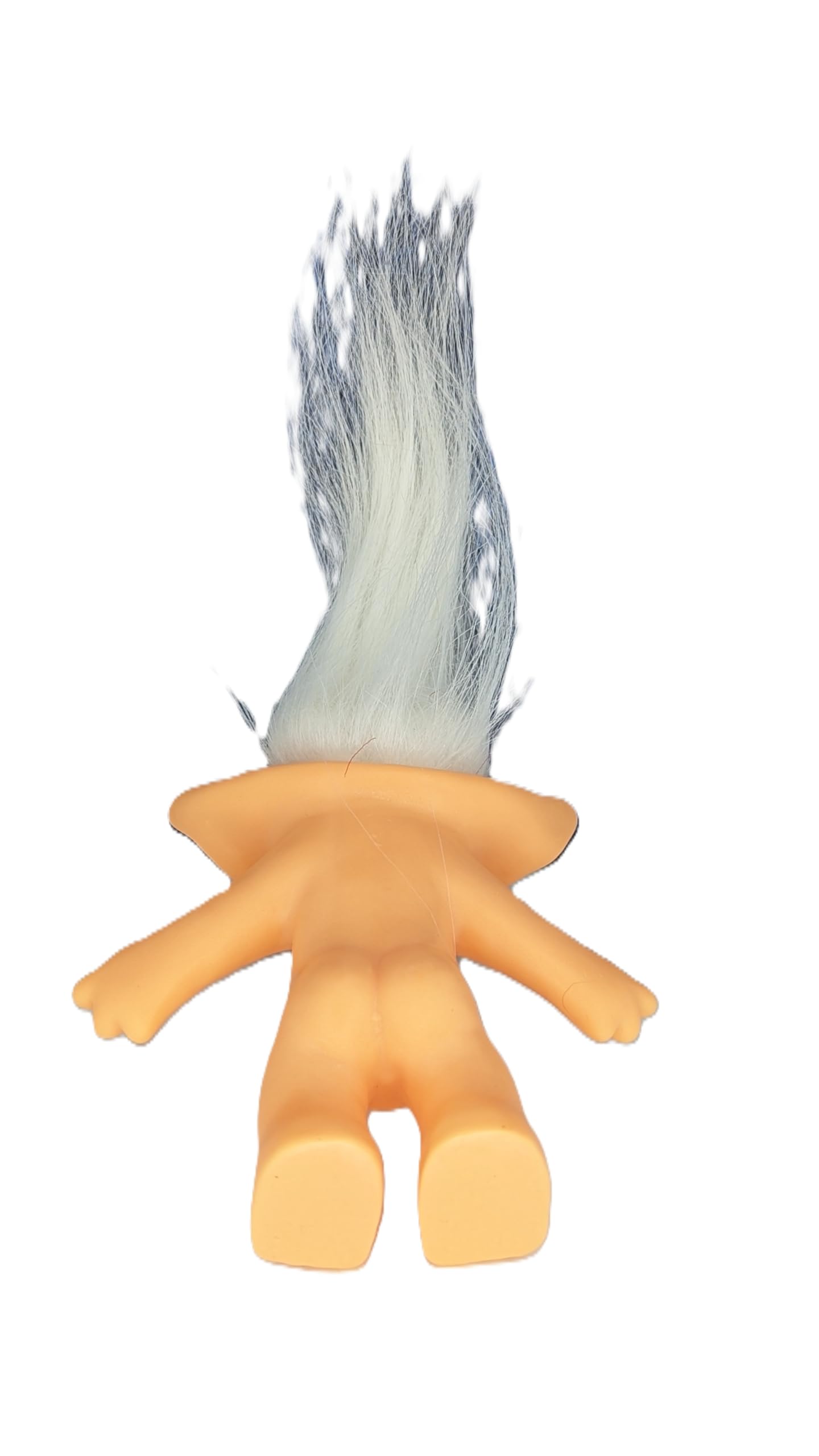 Troll Doll White Wild Hair Retro 5