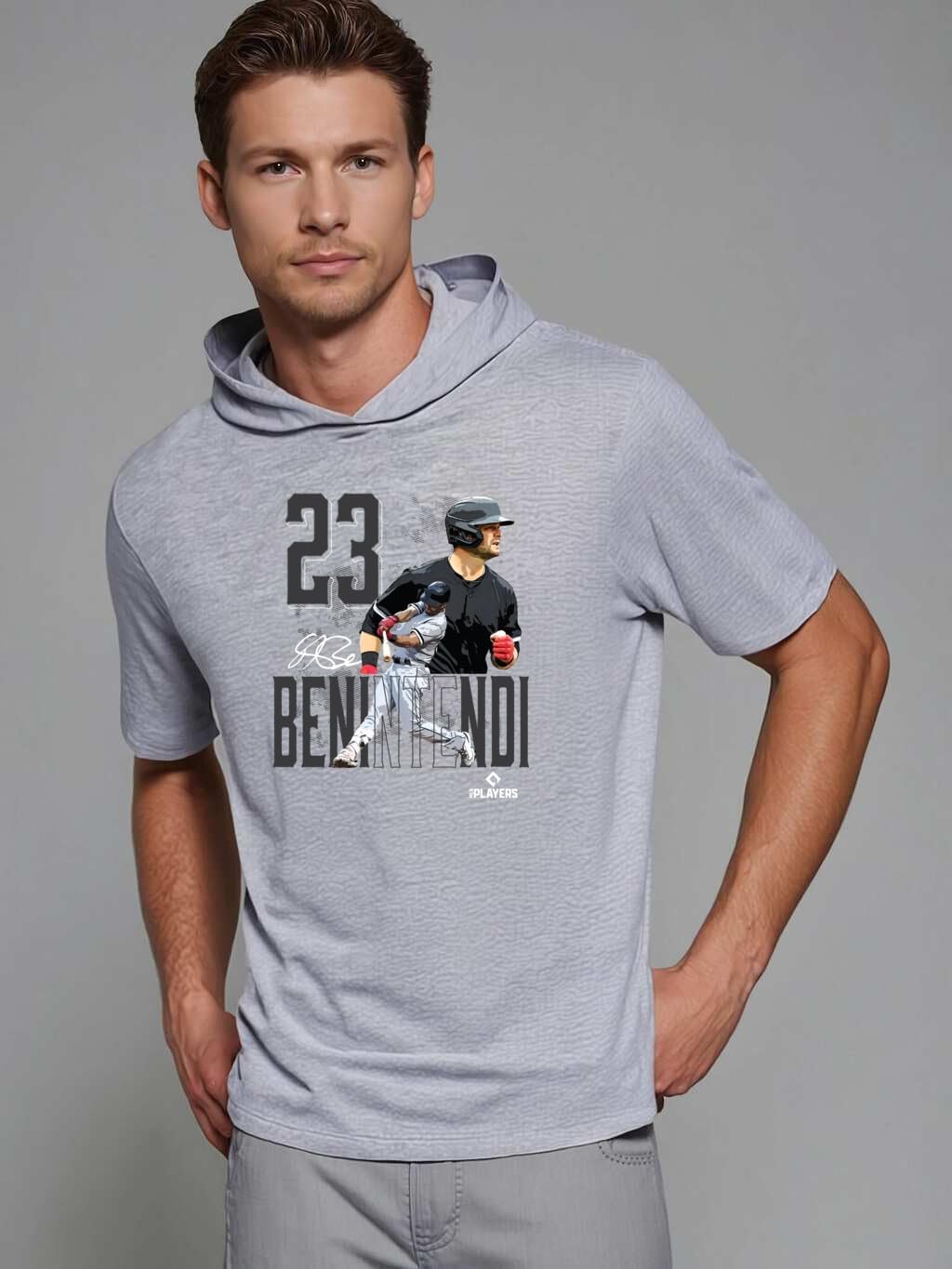 License Champs Men's Cotton Short Sleeve Hoodie | Hooded T-Shirt | Official NCAA Merch