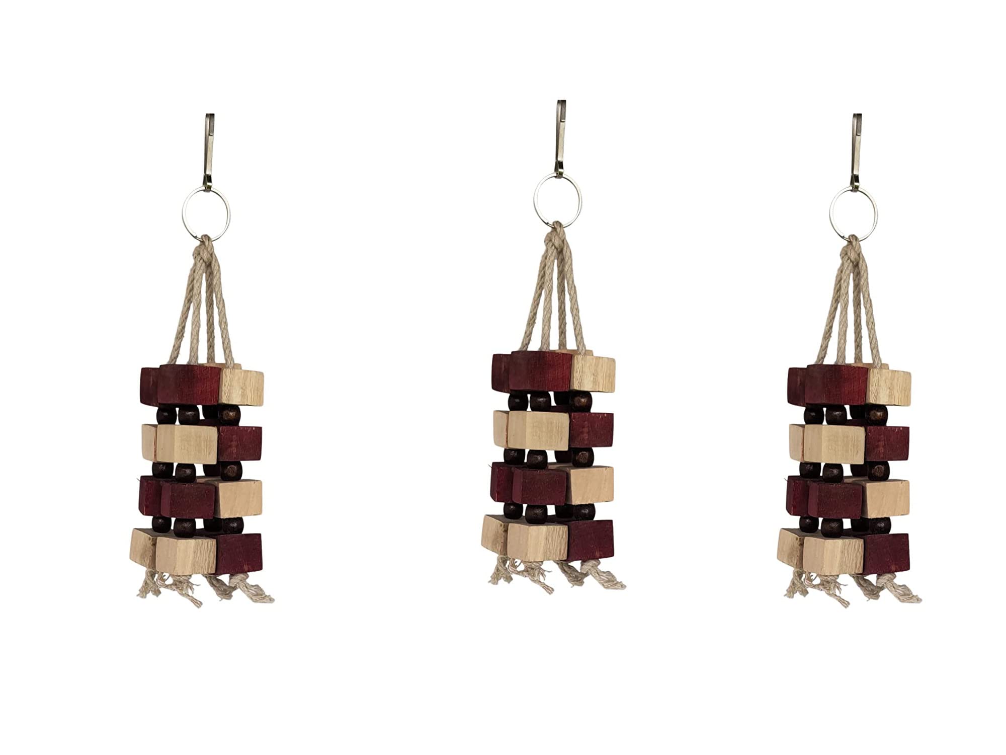 KSK Wooden Natural chew Play Toy for Cockatiels, Lovebirds, Small Parakeets Sun Conure,African Grey Size Bird Parrot Birds (3Nos) (B09P5N7MLF) Amazon Price History, Amazon Price Tracker