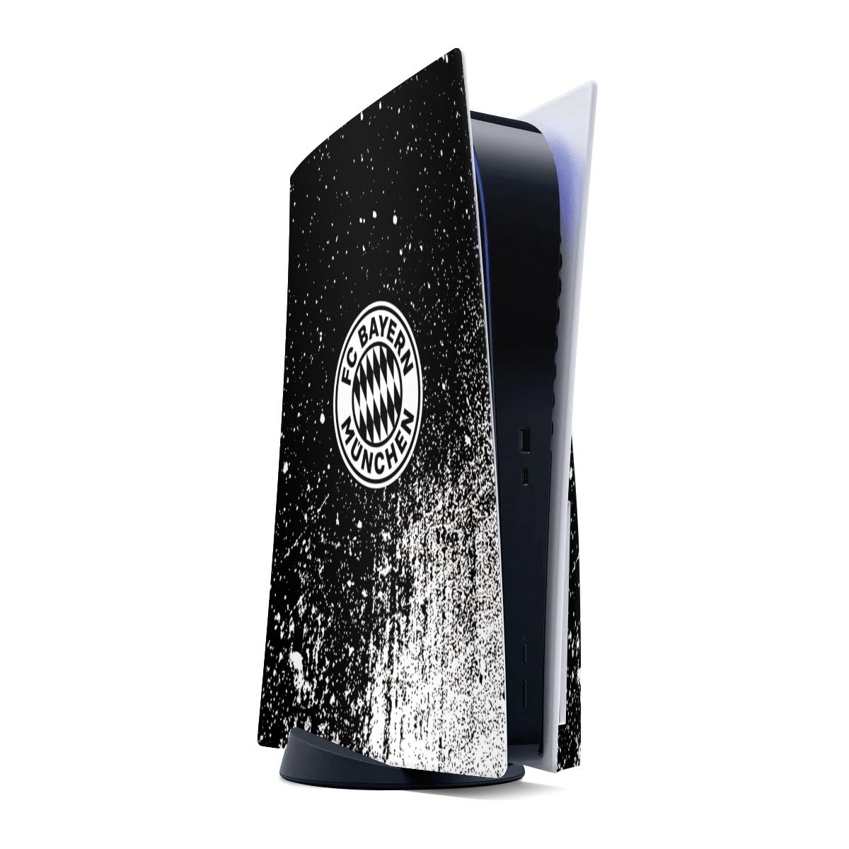 DeinDesign Skin kompatibel mit Sony PlayStation 5 Disc Edition Folie Sticker FC Bayern München Offizielles Lizenzprodukt FCB