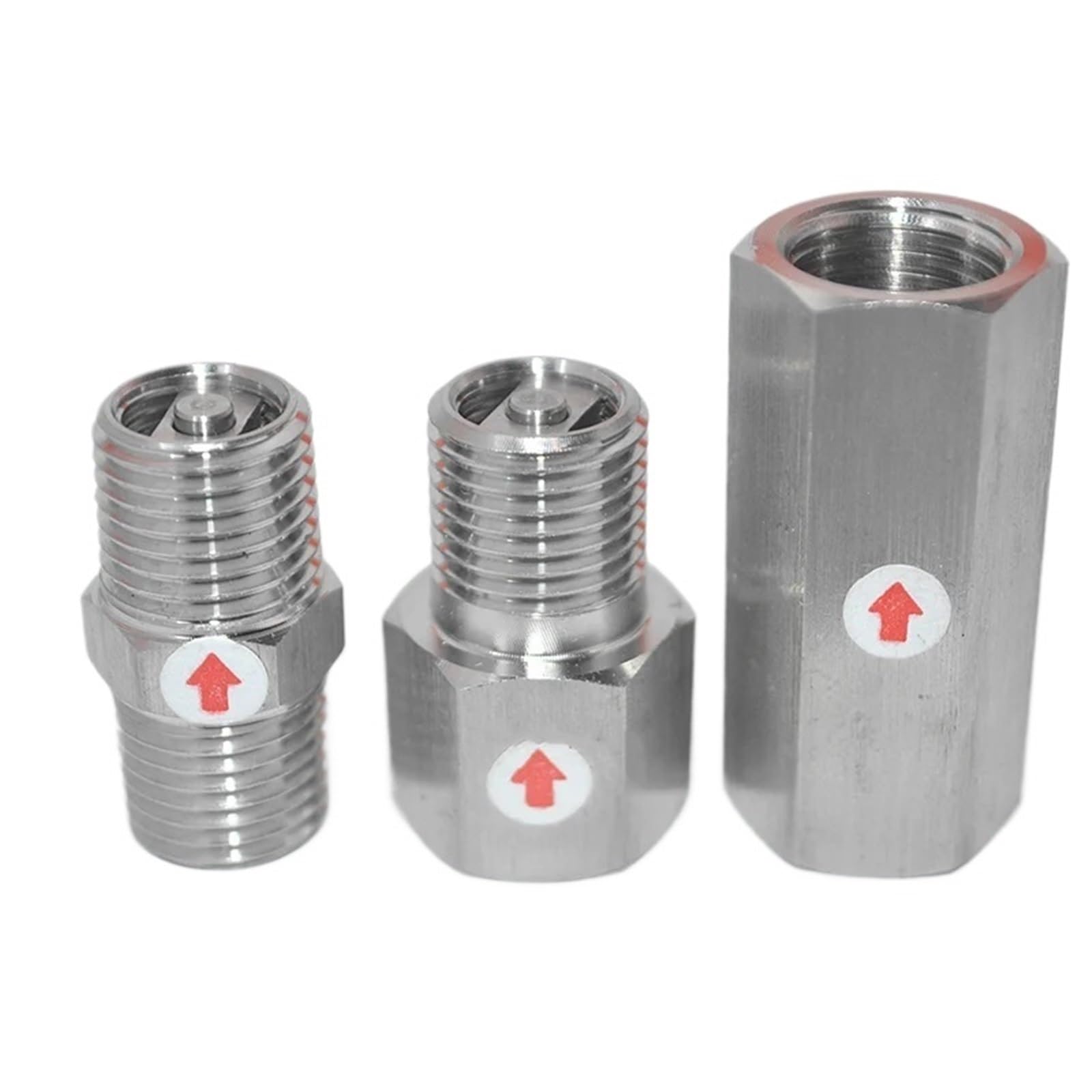 Uyzndkvsi Men's 1/4 Pcs " 30 Stainless Steel Non Return -Way Check Valve( To )