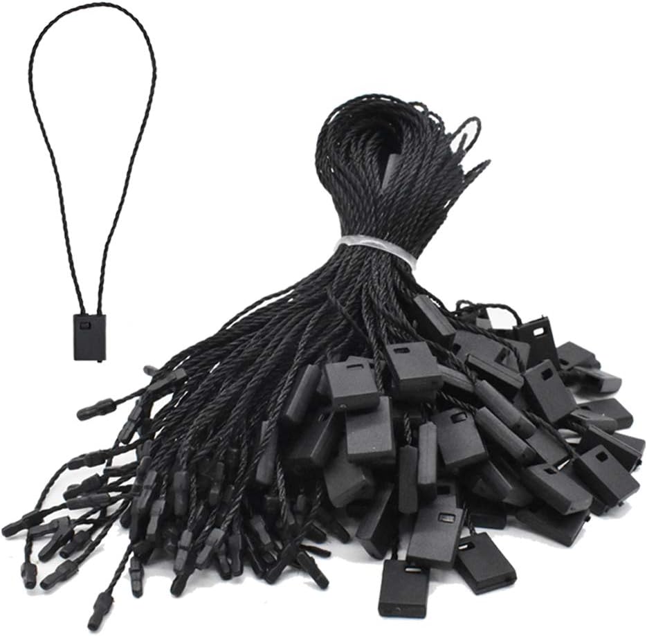 7 Inch Hang String Tag Fasteners Nylon Snap Lock Pin Loop