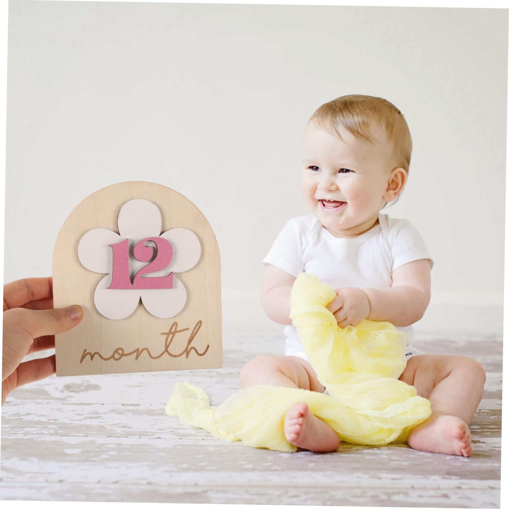STOBOK 4sätze -karten Für Neugeborene -schild Mit Monatszahlen Für Babyfotografie Aufzeichnung Von Geburtsdetails Dekoration