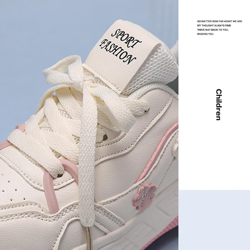 Pattini A Rulli in Stile Floreale, Scarpe per Pattini A Rulli per Ragazza Ragazzo, Quattro Ruote Trainer Pattini A Rulli Adulti Adolescenti Unisex con Ruote Posteriori Ritirabili,Pink-EU34