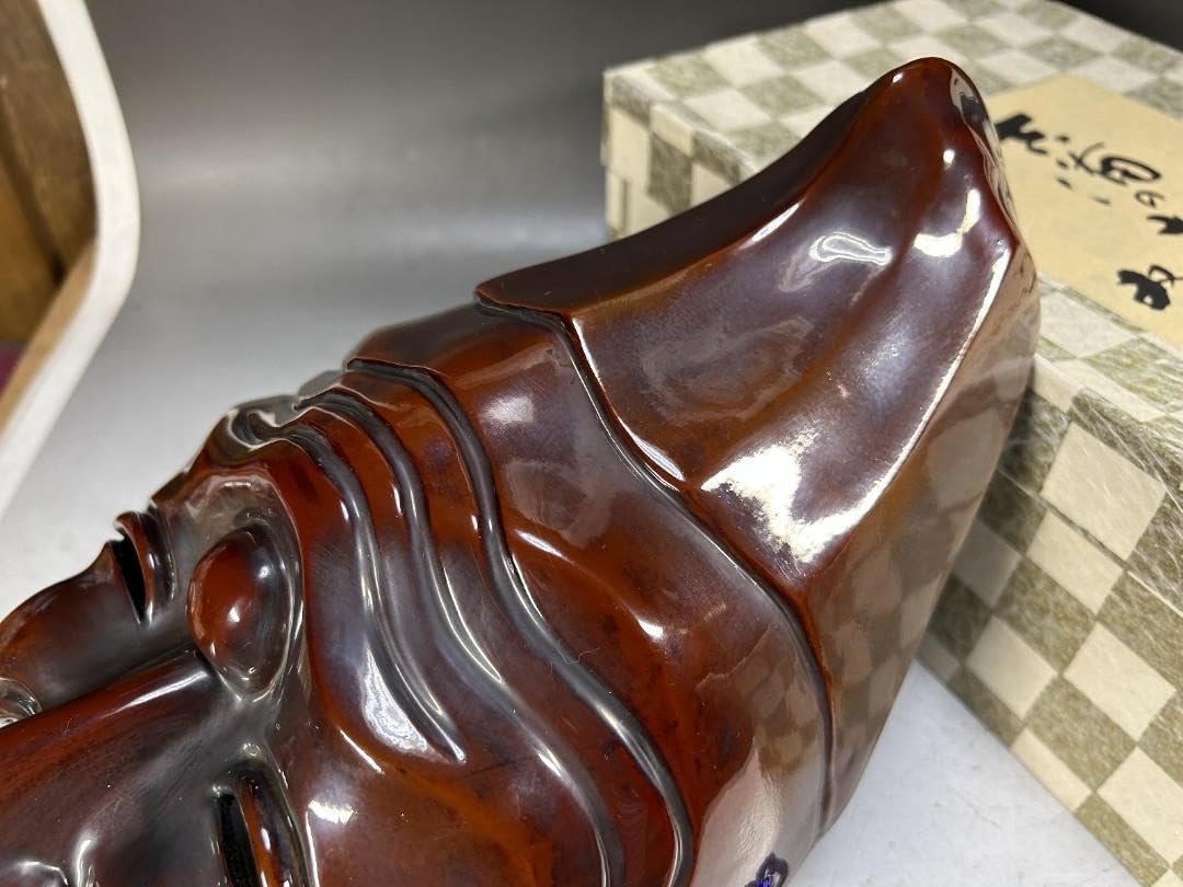 Amazon.co.jp: 双芸社 双藝社 古楽 能面 波羅門 美術工芸品 能面 吉備