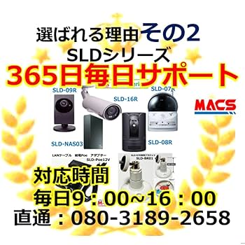 Amazon.co.jp: SolidCamera 【IPC-16FHD 1台】 屋外用フルHD IP