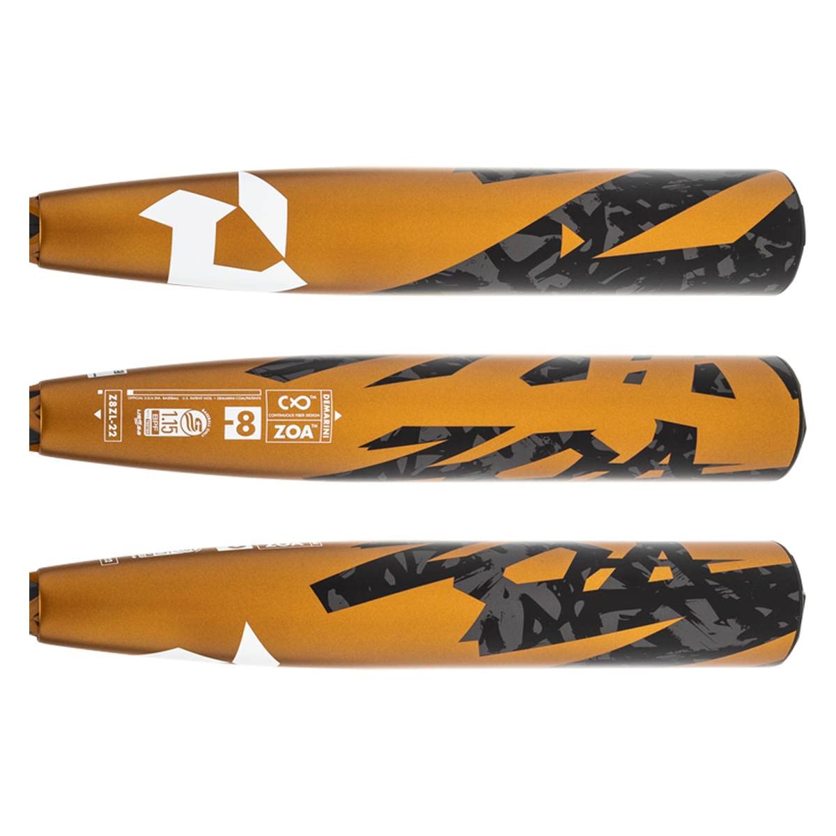 DeMarini 2022 Zoa USSSA Youth Baseball Bat - (-10, -8, -5)