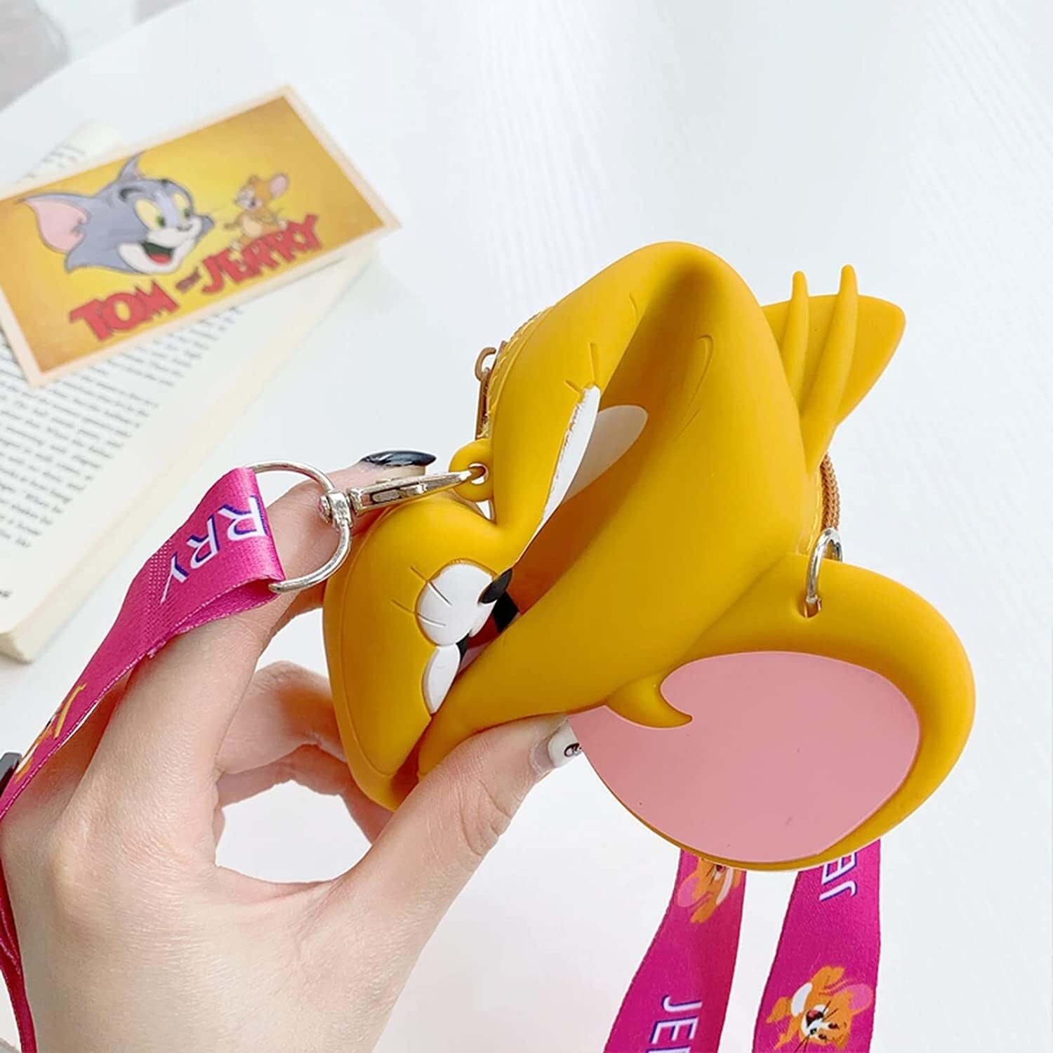 Amazon.co.jp: トムとジェリー コインケース かわいい ミニ