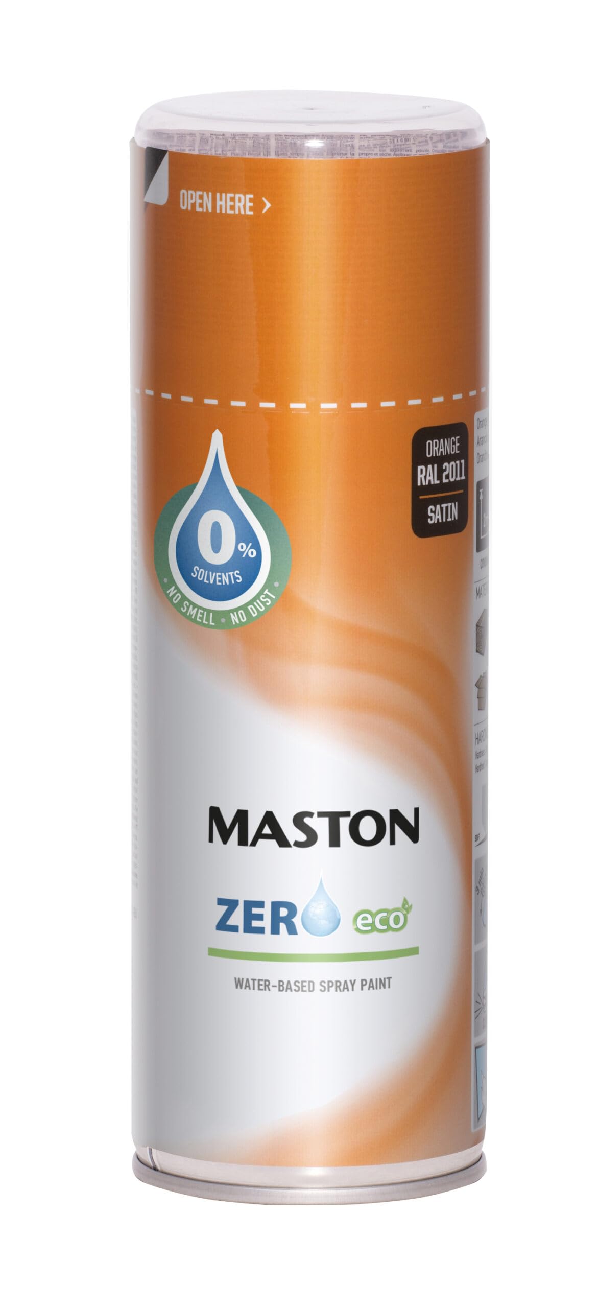 Maston Spray Paint Zero Orange RAL2011 400ml