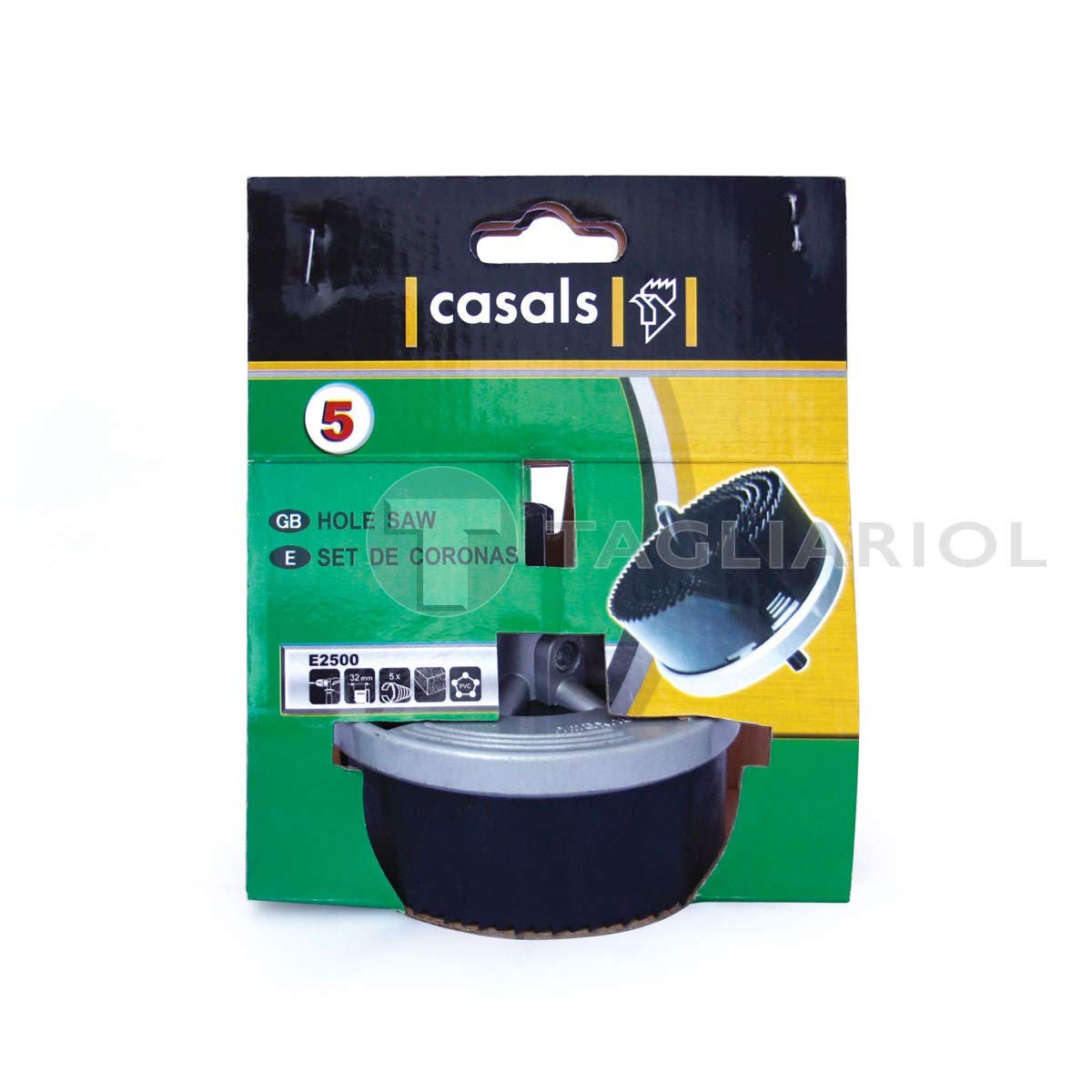 Set 5 Seghe A Tazza Per Legno E Plastica - Diametri 60-95mm, Profondità 35mm - Foto 8