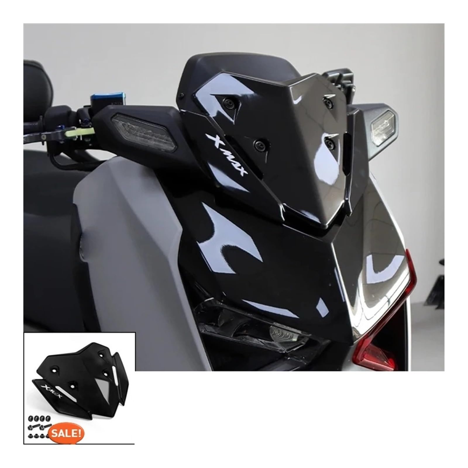 Parabrezza Moto Per XMAX300 XMAX 250 XMAX125 2023 2024 2025 Parabrezza Sportivo Per Moto Visiera Deflettore Accessori