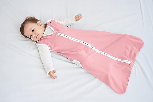 Miniatura 2 de TWINOR Breathable Reduce Suffocation Risk Baby Wearable Blanket, Sleeping Bag with 2-Way Zipper, Tog 0.5 Soft Sack