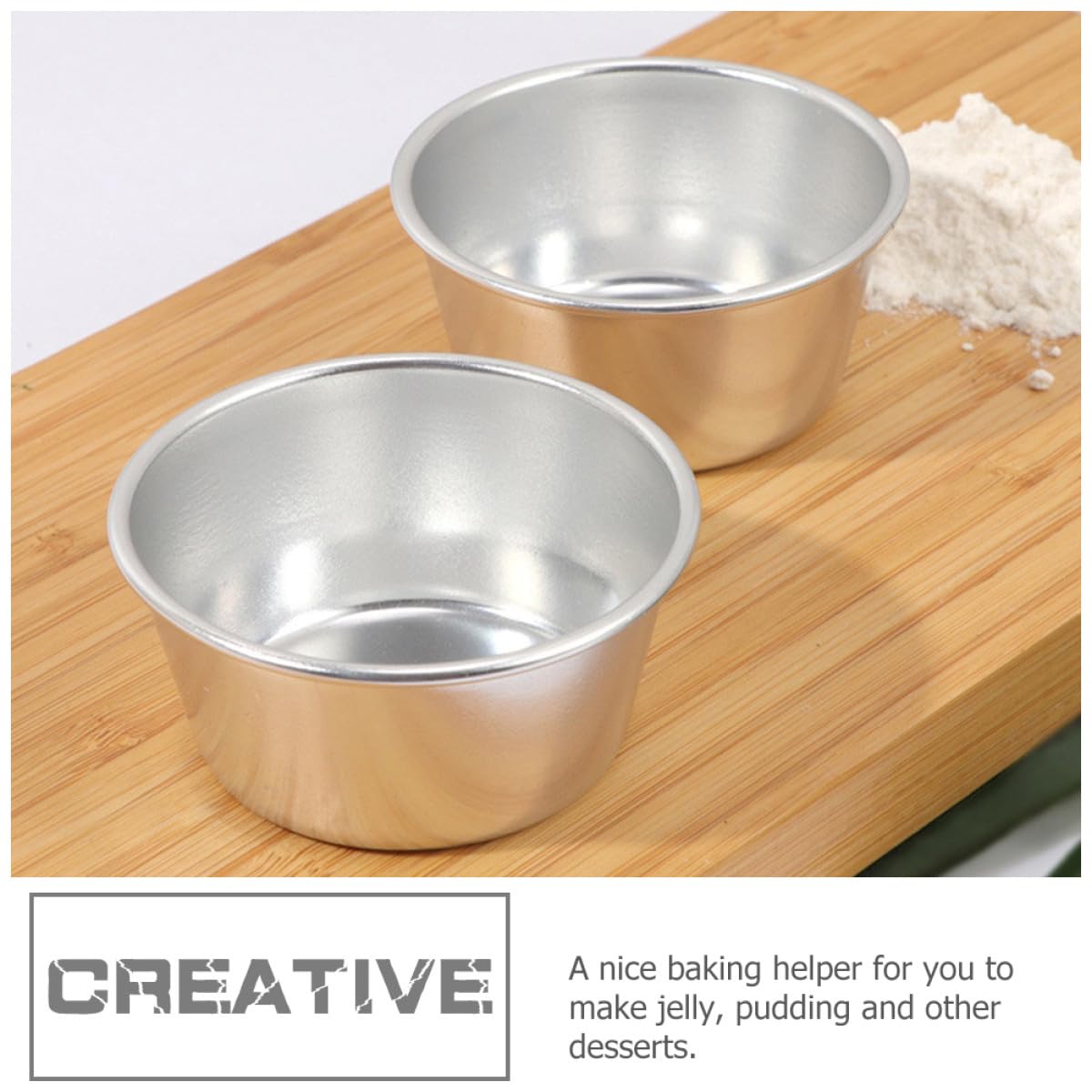 HEMOTON Lot De 5 Caissettes À Muffins Antiadhésives En Métal Pour Muffins Puddings Tartelettes Moules À Pâtisserie Faciles À Démouler 6 Pièces X 5