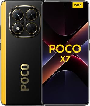 Xiaomi Poco X7 Smartphone, 8+256GB, Black, 50MP Main Camera with