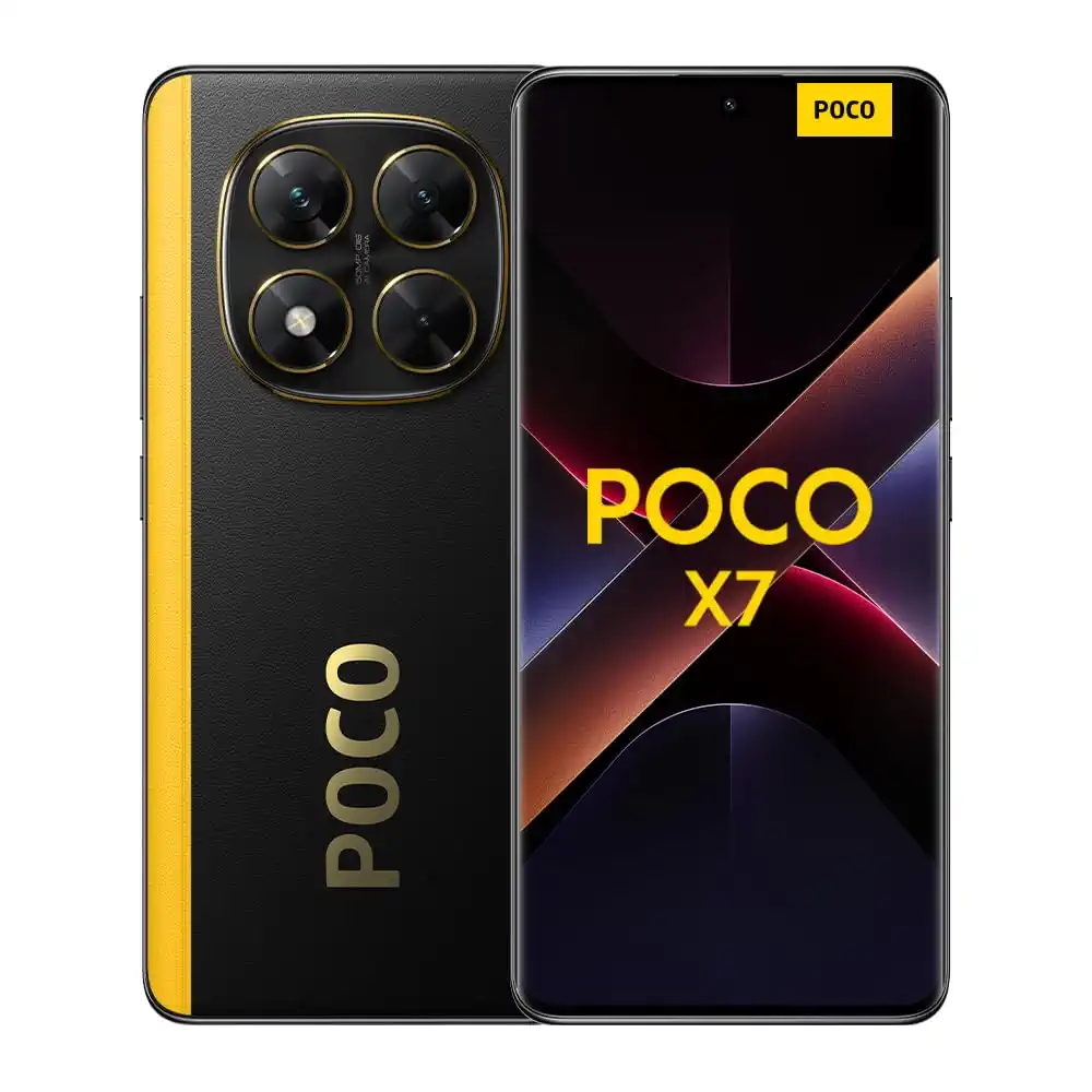 Xiaomi Poco X7 Smartphone, 8+256GB, Schwarz, 50MP Hauptkamera mit OIS, 5110mAh Akku, IP68