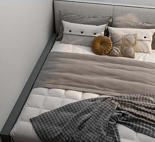 Miniatura 8 de Cojín para reposabrazos de sofá cama, Funda impermeable de cuero PU, Almohada de soporte para sofá grueso, Relleno de huecos de cojín de cabecera