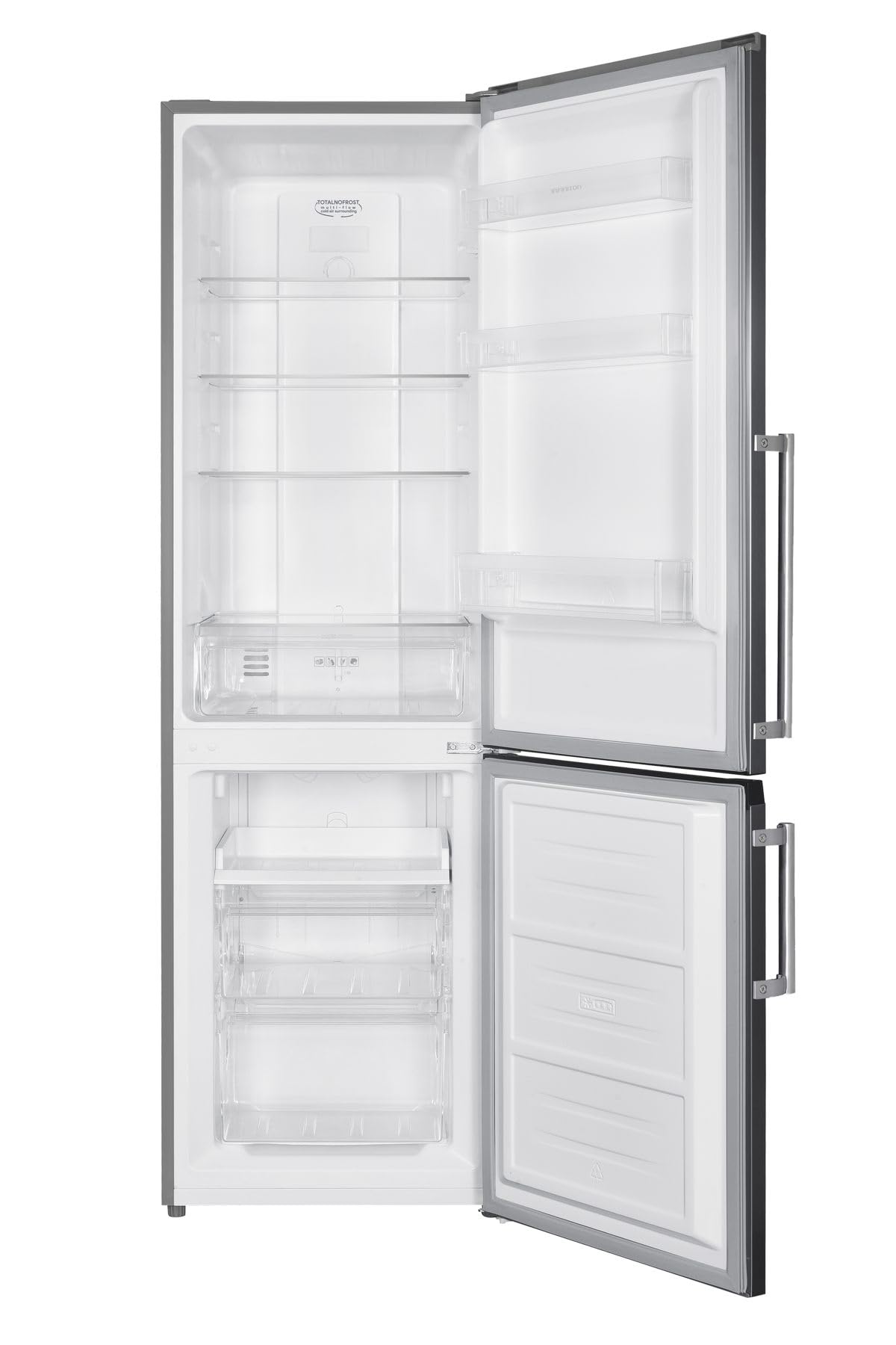 INFINITON | FGC-253C80XEH - Frigorifico una puerta con congelador| Alto 180cm| Capacidad 253 Litros| Total No Frost | Clase E