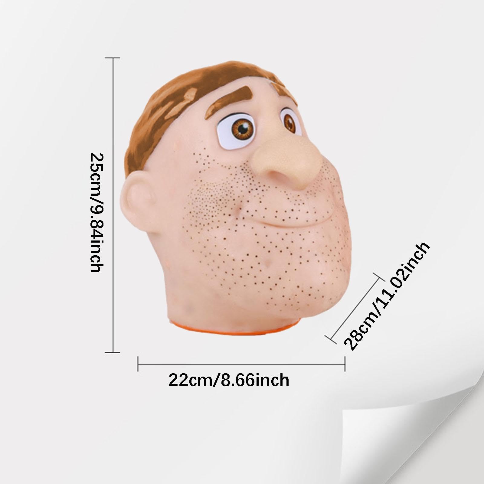 Pickel-Ausdrückspielzeug, Gesichtsreinigungsspielzeug, Pickelentferner, Scherzartikel, Pickel-Pressspielzeug, Fidget-Spielzeug, Gelbköpfe