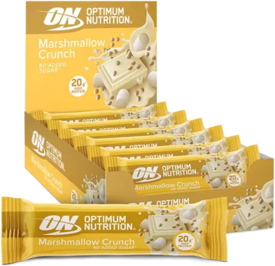 Optimum Nutrition Protein Crisp Bar (10x65g) Marshmallow Crunch