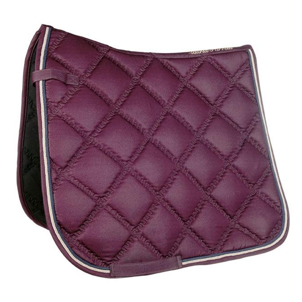 HKM Morello - Mantilla para caballo con pony, color morado