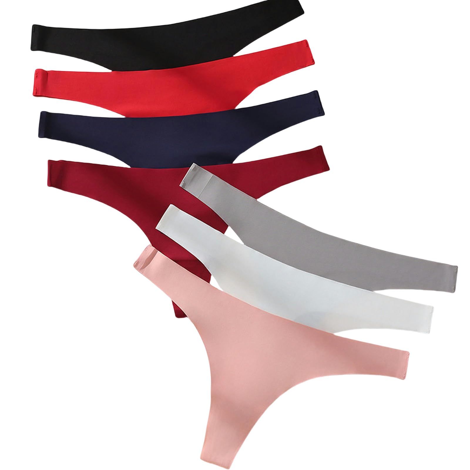 Unterhosen Damen Ice Seide Nahtloser Kleber Frauen Unterwäsche Großgröße Mm 200 Catties Slips Sexy Unterwäsche Frau 5 Pack-7-3xl