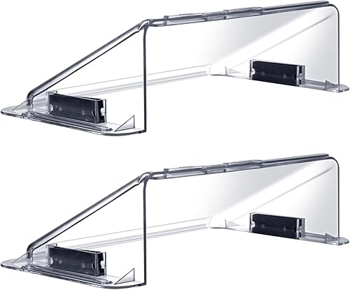 Deflector de ventilación ajustable para aire acondicionado, techo, pared, piso, 9 a 16 pulgadas de ancho, zócalo, magnético, bloqueador de calor y