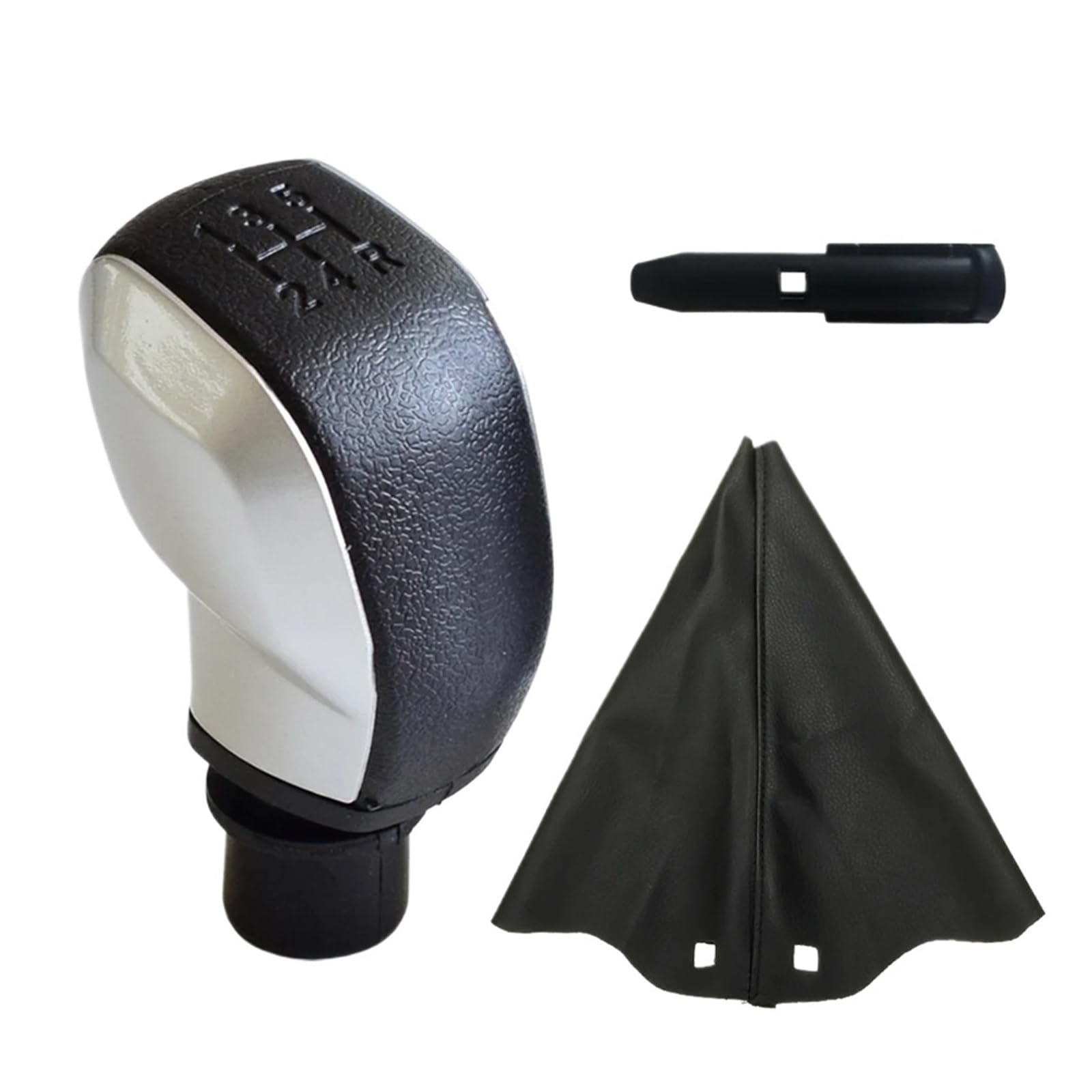 SAUANMNKTP Gearshift Knob for Citroen C4L C2 Shifter Boot Case Gear Shift Knob Head Lever(Matt-Set)