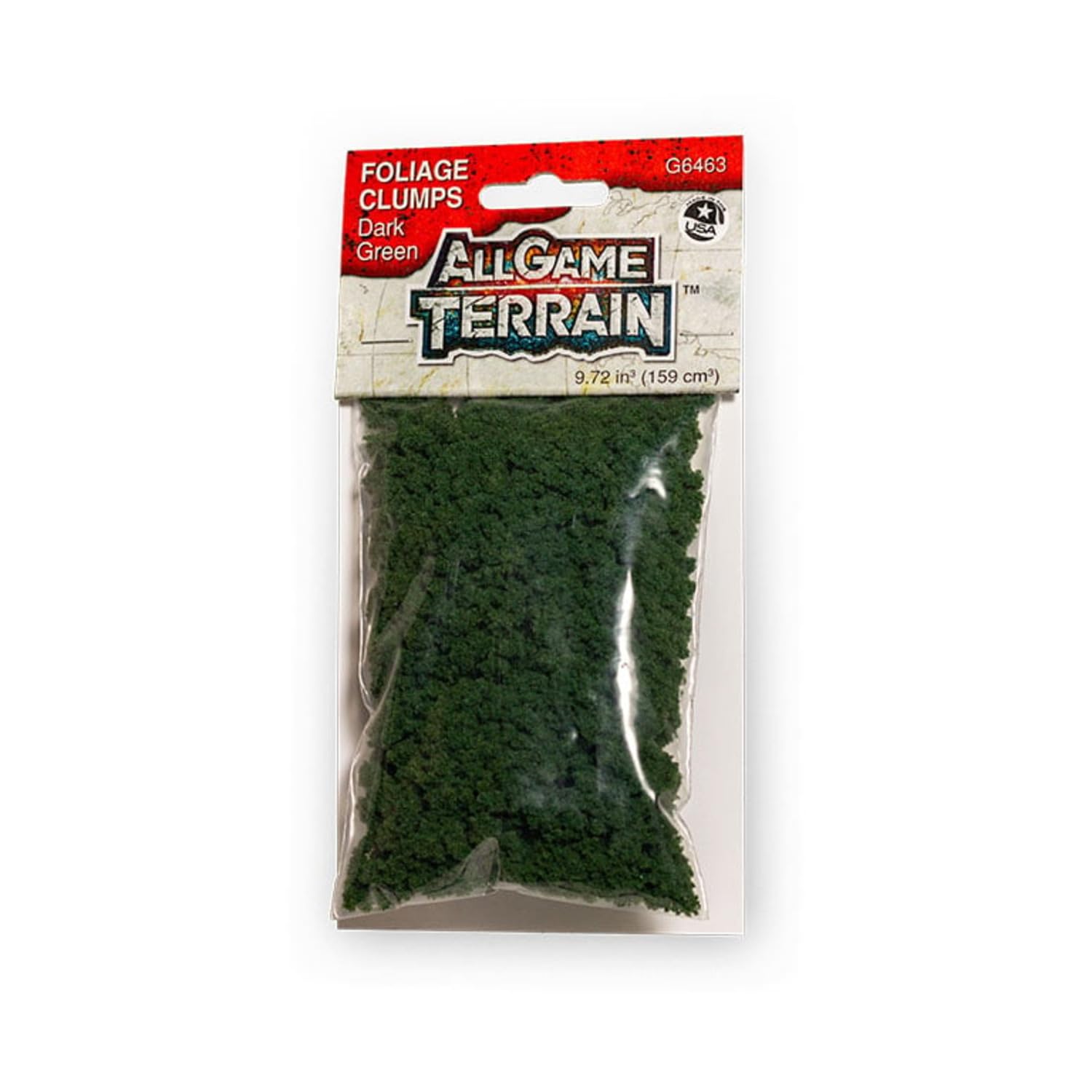 Woodland Scenics All Game Terrain 6463 Dark Green Foliage Clumps Wargaming Miniature Base etc