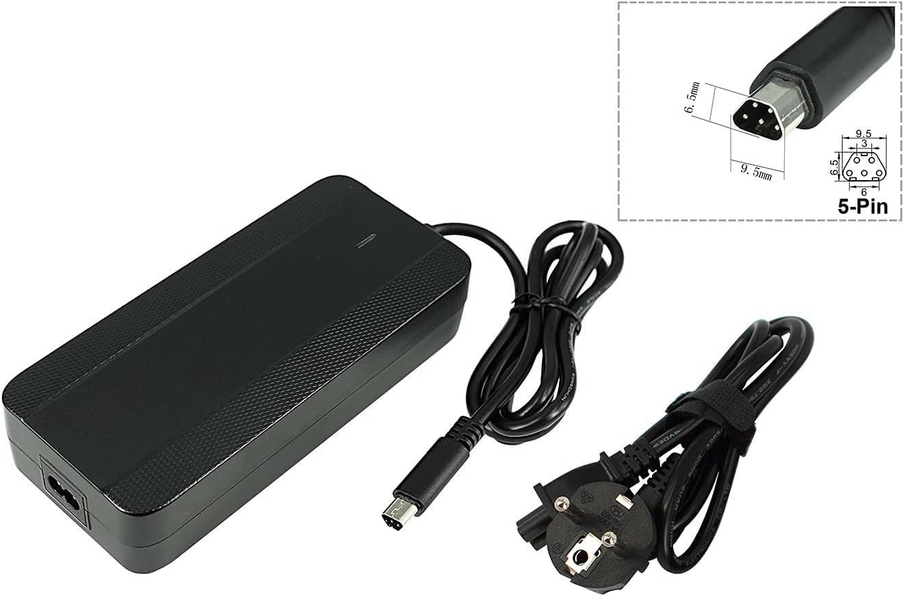 PowerSmart 42V 4A Cargador para 36V Li-ion Olympia E-MTB Blake, E-MTB Performer 900, E-MTB Performer 900 Sport