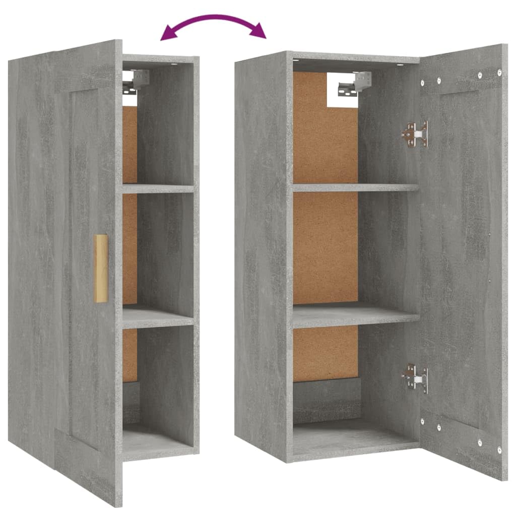 Armadio da parete in legno con 3 scomparti e porta flessibile, soluzione di archiviazione per soggiorno, camera da letto, conservazione di libri, DVD, decorazione