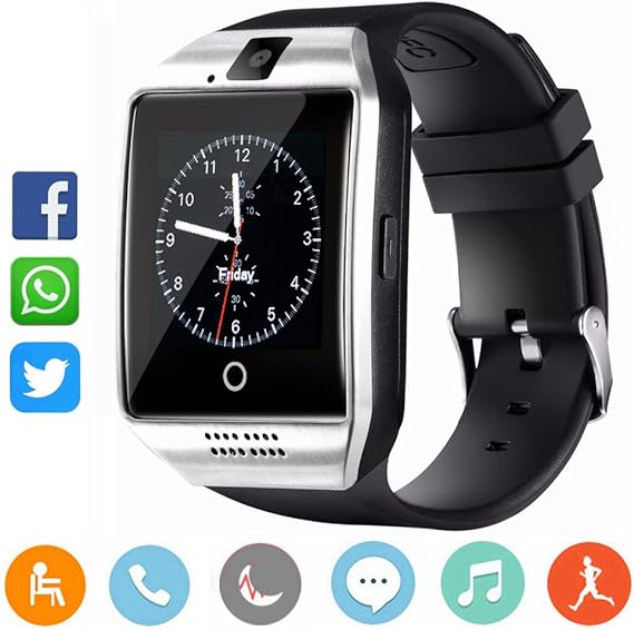 CatShin Smartwatch damen/herrenArmband Sport Uhr Mit TF SIM