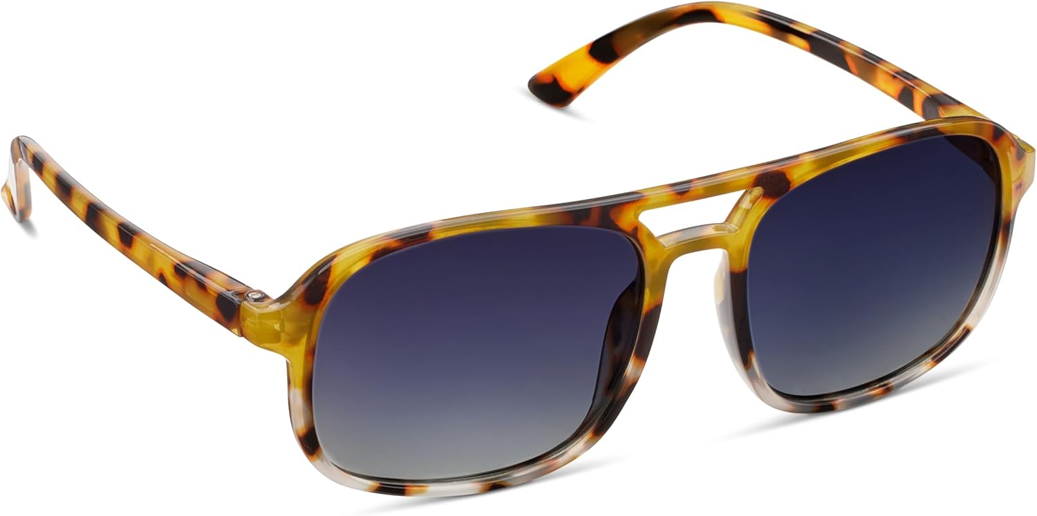Peepers by PeeperSpecs Unisex Oversized Zeke Polarized Sunglasses Square, No Correction