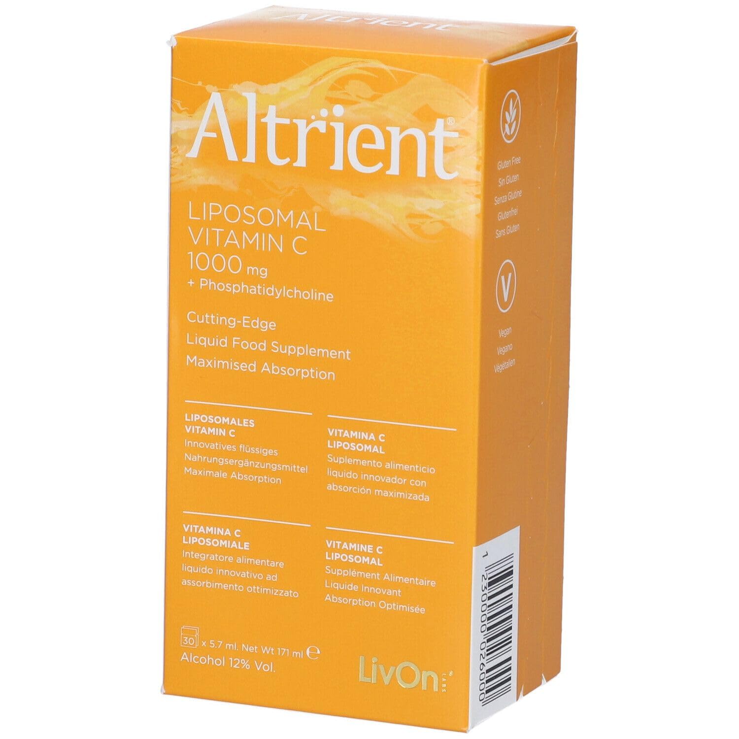 Altrient Liposomal Vitc 30Bust-image