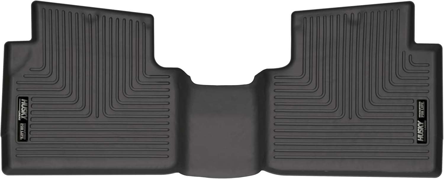 Husky Liners Weatherbeater Floor Mats | Fits 2022-2026 Ford Escape (Hybrid) | 2nd Row, 1-pc Black - 16901