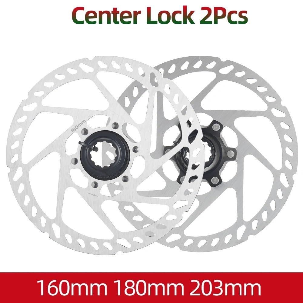 rower tylny bęben hamulcowy tylny bęben hamulcowy 2 szt. Rowerowe tarcze Centerlock 160 180mm 203mm pierścienie zabezpieczające hamulca tarczowego 160mm tarcze rowerowe Centerlock Rotor