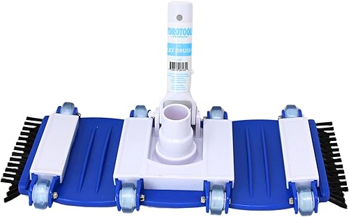 Miniatura 36 de Cabezal aspirador Swimline 8150 Flex pesado, azul Vac de hormigón