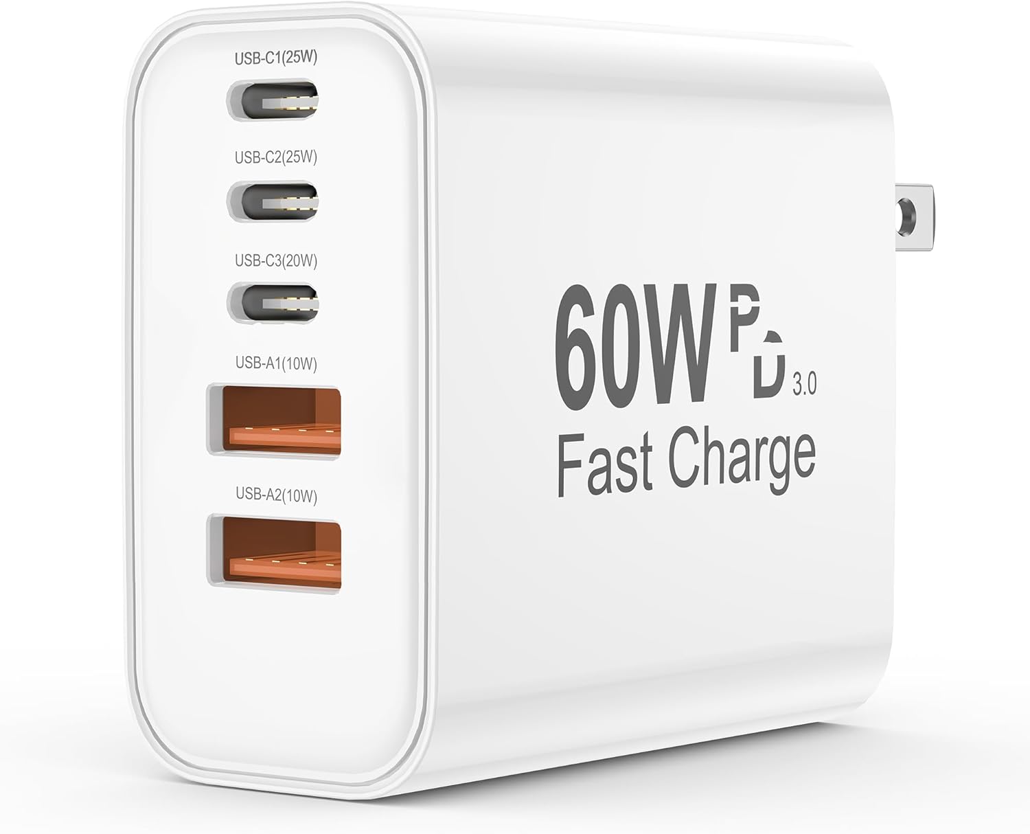 USB C Charger Block, 5 in 1 60W... USB C Charger Block, 5 in 1 60W...