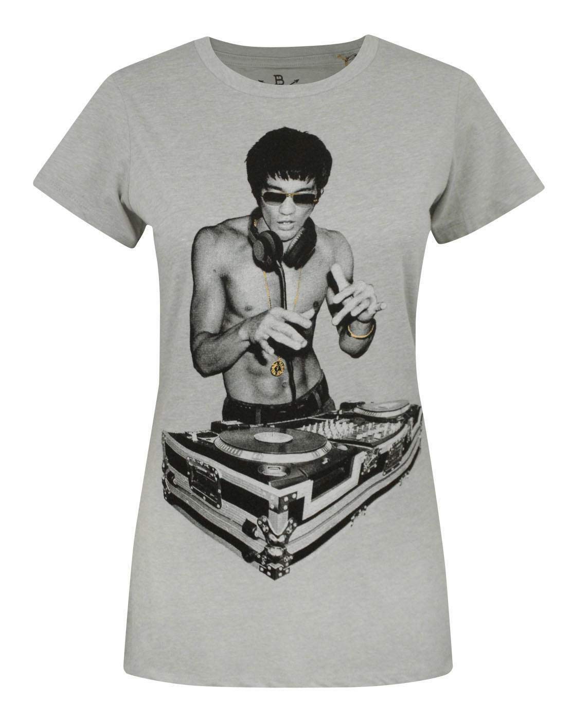Bruce Lee Gung Fu Scratch Women's T-Shirt by BNA78 Grey