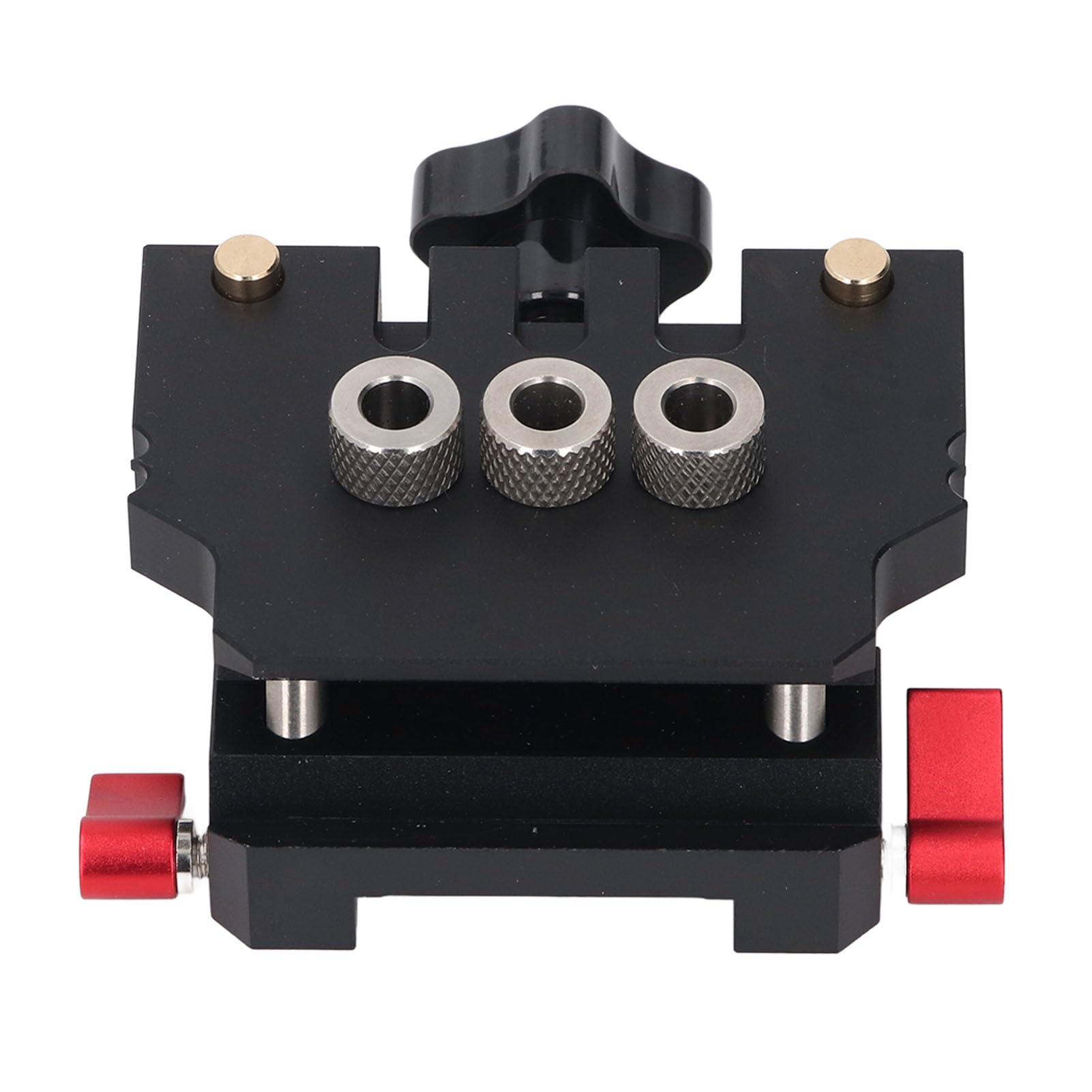 Kit di Maschere di Centratura Autocentranti Strumento di Precisione per Assemblaggio Accurato di Pannelli in Legno Punte da Trapano in Lega di Alluminio da 6 Mm 8 Mm 10