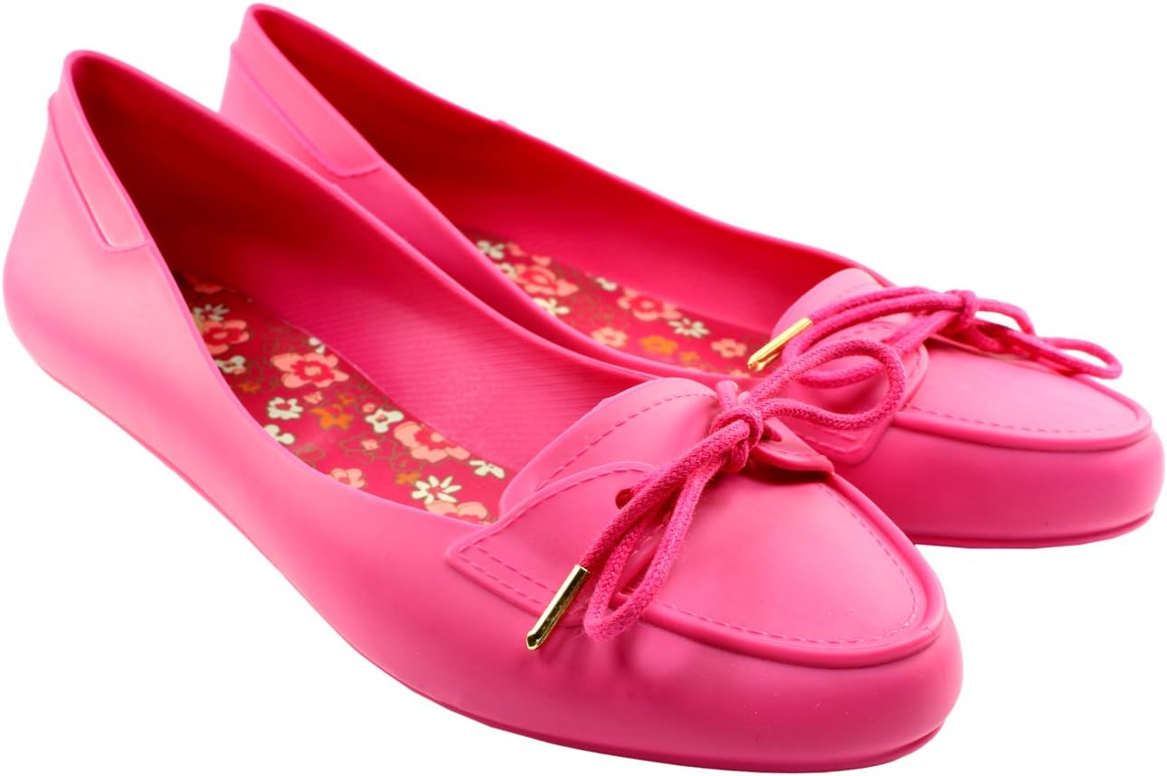Womens Mel by Melissa Plum Lace Up Flat Shoes 5-10