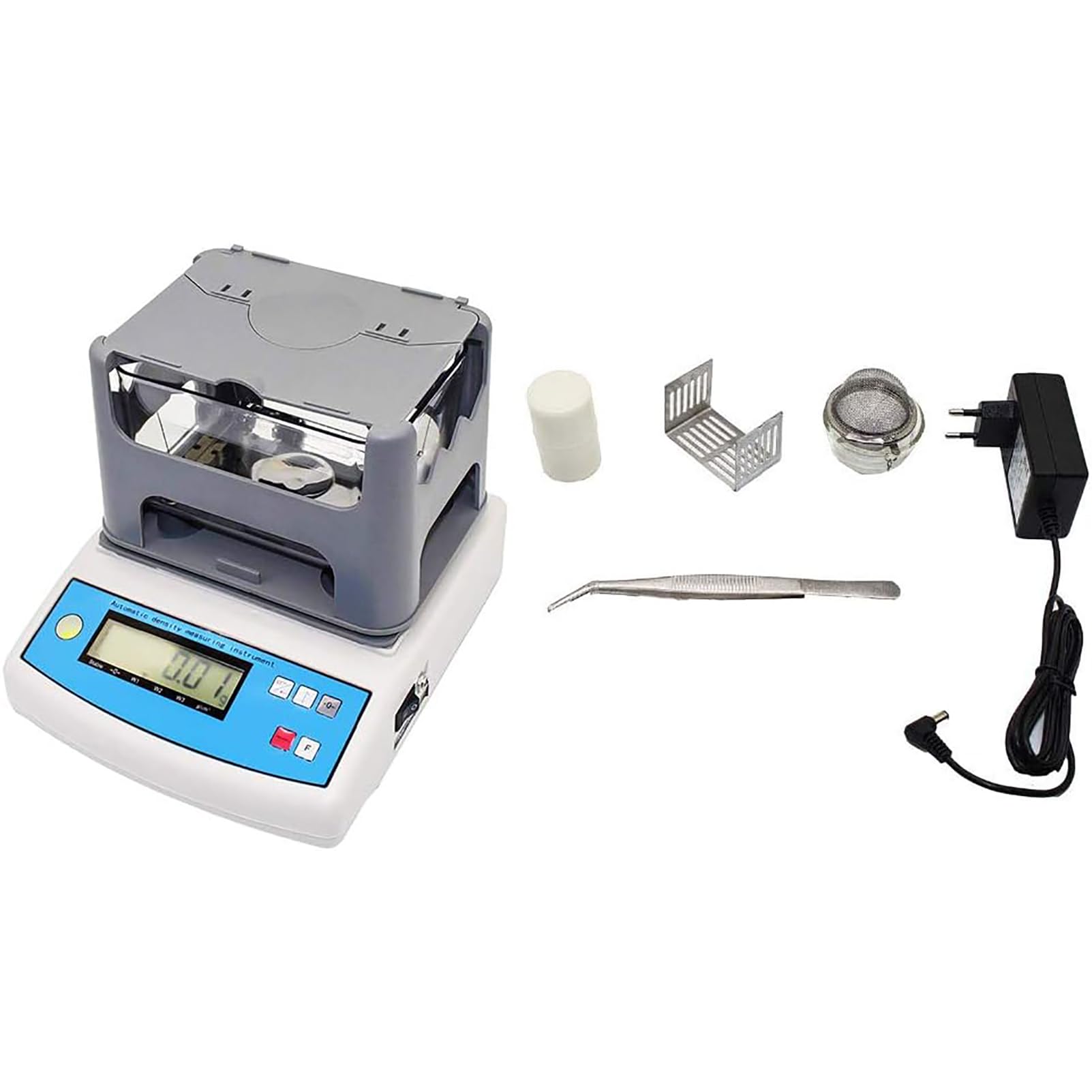 Medidor De Densidad Sólida, 0.005~300g Analizador De Pureza De Metales Densímetro Sólido, 0.001g/cm3 Medidor De Densidad Sólida De Alta Precisión, Densidad De Metales