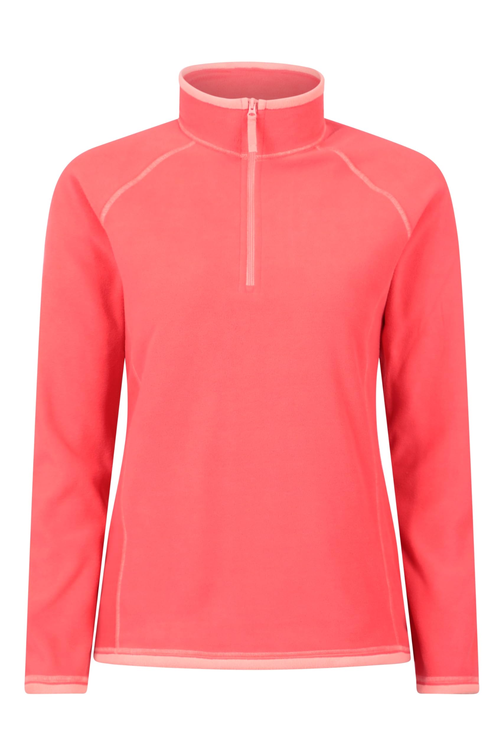 Mountain Warehouse Montana Womens Microfleece Breathable Ladies Sweater, Quick Drying Pullover, Warm Fleece Jacket, Half Zip - Anti-Pill, Lightweight, Purple, Medium — view 11